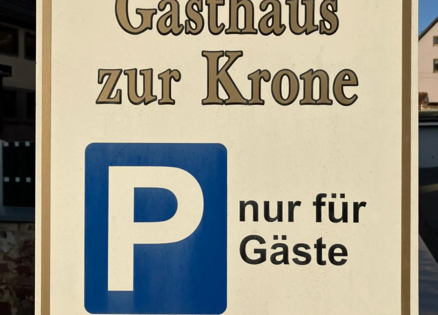 Gaestehaus Krone Holzkirchen  0*, Holzkirchen (Wurzburg) Deutschland